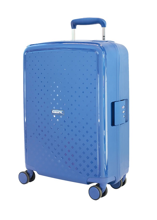 Alezar Premium Набор чемоданов Синий (20" 24" 28")